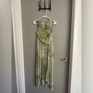Brand New All Saints Dress| Size 0 | Color : Green Floral